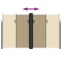 Toldo lateral retráctil beige 200x600 cm de vidaXL, Sombrillas - Ref: Foro24-4004660, Precio: 160,05 €, Descuento: %