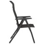 Sillas de jardín plegables 4 uds ratán sintético negro café de vidaXL, Sillas de jardín - Ref: Foro24-3270609, Precio: 253,45...