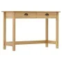 Mesa consola Hill con 2 cajones madera pino 110x45x74 cm de vidaXL, Mesas auxiliares - Ref: Foro24-288991, Precio: 88,89 €, D...