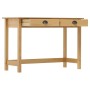 Mesa consola Hill con 2 cajones madera pino 110x45x74 cm de vidaXL, Mesas auxiliares - Ref: Foro24-288991, Precio: 102,58 €, ...