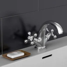 SCHÜTTE Grifo mezclador de lavabo 2 mandos ELK cromado de SCHÜTTE, Grifos - Ref: Foro24-429362, Precio: 90,18 €, Descuento: %