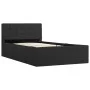 Cama canapé hidráulica con almacenaje tela gris oscuro 90x200cm de vidaXL, Camas y somieres - Ref: Foro24-285570, Precio: 308...