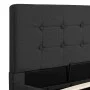 Cama canapé hidráulica con almacenaje tela gris oscuro 90x200cm de vidaXL, Camas y somieres - Ref: Foro24-285570, Precio: 308...