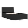 Cama canapé hidráulica con almacenaje tela gris oscuro 90x200cm de vidaXL, Camas y somieres - Ref: Foro24-285570, Precio: 308...