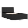 Cama canapé hidráulica con almacenaje tela gris oscuro 90x200cm de vidaXL, Camas y somieres - Ref: Foro24-285570, Precio: 308...