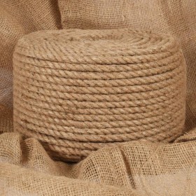 Cuerda de yute 25 m de longitud y 14 mm de grosor de vidaXL, Sogas y cuerdas metálicas - Ref: Foro24-153757, Precio: 26,92 €,...