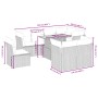 Set de muebles de jardín 9 pzas y cojines ratán sintético gris de vidaXL, Conjuntos de jardín - Ref: Foro24-3270934, Precio: ...
