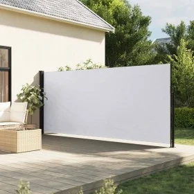 Toldo lateral retráctil blanco 180x500 cm de vidaXL, Sombrillas - Ref: Foro24-4004451, Precio: 120,85 €, Descuento: %