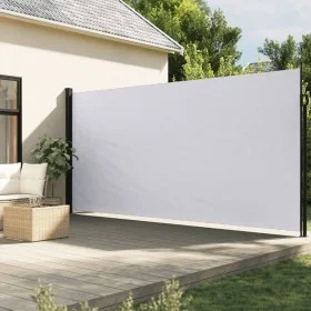 Toldo lateral retráctil blanco 200x600 cm de vidaXL, Sombrillas - Ref: Foro24-4004556, Precio: 143,81 €, Descuento: %