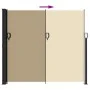 Toldo lateral retráctil beige 180x600 cm de vidaXL, Sombrillas - Ref: Foro24-4004540, Precio: 126,92 €, Descuento: %