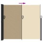 Toldo lateral retráctil beige 180x600 cm de vidaXL, Sombrillas - Ref: Foro24-4004540, Precio: 137,56 €, Descuento: %