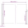 Toldo lateral retráctil beige 180x600 cm de vidaXL, Sombrillas - Ref: Foro24-4004540, Precio: 137,56 €, Descuento: %