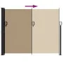 Toldo lateral retráctil gris taupe 160x500 cm de vidaXL, Sombrillas - Ref: Foro24-4004439, Precio: 111,80 €, Descuento: %