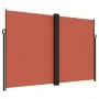 Toldo lateral retráctil terracota 220x600 cm de vidaXL, Sombrillas - Ref: Foro24-4004678, Precio: 146,29 €, Descuento: %