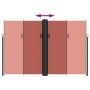 Toldo lateral retráctil terracota 220x600 cm de vidaXL, Sombrillas - Ref: Foro24-4004678, Precio: 148,71 €, Descuento: %