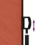Toldo lateral retráctil terracota 220x600 cm de vidaXL, Sombrillas - Ref: Foro24-4004678, Precio: 146,29 €, Descuento: %