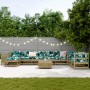 Juego de sofás de jardín 10 pzas madera de pino impregnada de vidaXL, Conjuntos de jardín - Ref: Foro24-3250647, Precio: 618,...