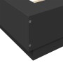 Estructura cama con luces LED madera ingeniería negro 120x190cm de vidaXL, Camas y somieres - Ref: Foro24-3281141, Precio: 18...