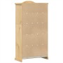 Armario con vitrina Corona madera maciza pino 99x43x187 cm de vidaXL, Aparadores - Ref: Foro24-4005682, Precio: 384,50 €, Des...