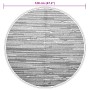Alfombra de exterior PP marrón Ø120 cm de vidaXL, Protectores para exterior - Ref: Foro24-368486, Precio: 22,74 €, Descuento: %