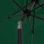 Sombrilla con luces LED y palo de aluminio verde 300 cm de vidaXL, Sombrillas - Ref: Foro24-47360, Precio: 111,21 €, Descuent...