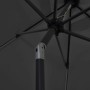 Sombrilla con luces LED y palo de aluminio gris antracita 300cm de vidaXL, Sombrillas - Ref: Foro24-47362, Precio: 124,68 €, ...