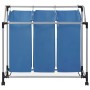 Separador de colada con 3 bolsas acero azul de vidaXL, Cestas para ropa - Ref: Foro24-288331, Precio: 40,32 €, Descuento: %