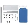 Separador de colada con 3 bolsas acero azul de vidaXL, Cestas para ropa - Ref: Foro24-288331, Precio: 34,57 €, Descuento: %