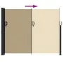 Toldo lateral retráctil beige 160x600 cm de vidaXL, Sombrillas - Ref: Foro24-4004525, Precio: 120,94 €, Descuento: %