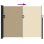Toldo lateral retráctil beige 160x600 cm de vidaXL, Sombrillas - Ref: Foro24-4004525, Precio: 123,94 €, Descuento: %