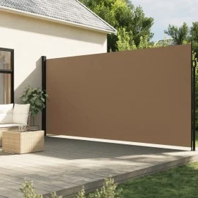 Taupe gray retractable side awning 200x600 cm by vidaXL, Umbrellas - Ref: Foro24-4004559, Price: 136,00 €, Discount: %