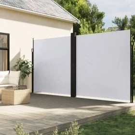 Toldo lateral retráctil blanco 200x600 cm de vidaXL, Sombrillas - Ref: Foro24-4004661, Precio: 150,66 €, Descuento: %