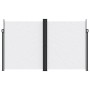 Toldo lateral retráctil blanco 200x600 cm de vidaXL, Sombrillas - Ref: Foro24-4004661, Precio: 153,65 €, Descuento: %