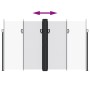 Toldo lateral retráctil blanco 200x600 cm de vidaXL, Sombrillas - Ref: Foro24-4004661, Precio: 153,65 €, Descuento: %