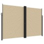 Toldo lateral retráctil beige 220x600 cm de vidaXL, Sombrillas - Ref: Foro24-4004675, Precio: 160,71 €, Descuento: %