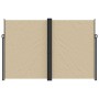 Toldo lateral retráctil beige 220x600 cm de vidaXL, Sombrillas - Ref: Foro24-4004675, Precio: 160,71 €, Descuento: %