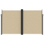 Toldo lateral retráctil beige 200x1200 cm de vidaXL, Sombrillas - Ref: Foro24-4004855, Precio: 178,16 €, Descuento: %
