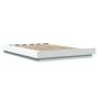 Estructura de cama con LED madera ingeniería blanco 120x200 cm de vidaXL, Camas y somieres - Ref: Foro24-3281105, Precio: 178...