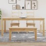 Mesa de comedor Panama madera maciza de pino 180x90x75 cm de vidaXL, Mesas de cocina y de comedor - Ref: Foro24-4005708, Prec...