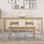 Mesa de comedor Panama madera maciza de pino 180x90x75 cm de vidaXL, Mesas de cocina y de comedor - Ref: Foro24-4005708, Prec...