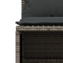 Set de sofás de jardín 4 pzas y cojines ratán sintético gris de vidaXL, Conjuntos de jardín - Ref: Foro24-368373, Precio: 173...