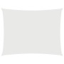 Toldo de vela rectangular tela Oxford blanco 4x5 m en Sombrillas | Comprar online en Foru.es