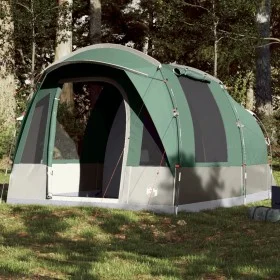 Tienda de campaña túnel para 3 personas impermeable verde de vidaXL, Tiendas de campaña - Ref: Foro24-94622, Precio: 193,83 €...