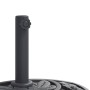 Base de sombrilla semicircular para palos de Ø38 / 48 mm 9 kg de vidaXL, Bases para sombrillas - Ref: Foro24-4007970, Precio:...