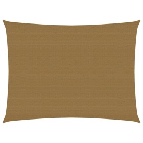 Toldo de vela HDPE gris taupe 160 g/m² 3x4,5 m de vidaXL, Sombrillas - Ref: Foro24-311403, Precio: 35,66 €, Descuento: %