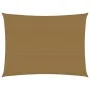 Toldo de vela HDPE gris taupe 160 g/m² 3x4,5 m de vidaXL, Sombrillas - Ref: Foro24-311403, Precio: 36,71 €, Descuento: %