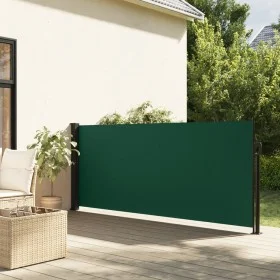Dark green retractable side awning 140x300 cm by vidaXL, Umbrellas - Ref: Foro24-4004305, Price: 101,69 €, Discount: %