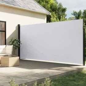 Toldo lateral retráctil blanco 220x500 cm de vidaXL, Sombrillas - Ref: Foro24-4004481, Precio: 148,58 €, Descuento: %