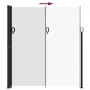 Toldo lateral retráctil blanco 220x500 cm de vidaXL, Sombrillas - Ref: Foro24-4004481, Precio: 148,58 €, Descuento: %