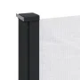 Toldo lateral retráctil blanco 220x500 cm de vidaXL, Sombrillas - Ref: Foro24-4004481, Precio: 148,58 €, Descuento: %